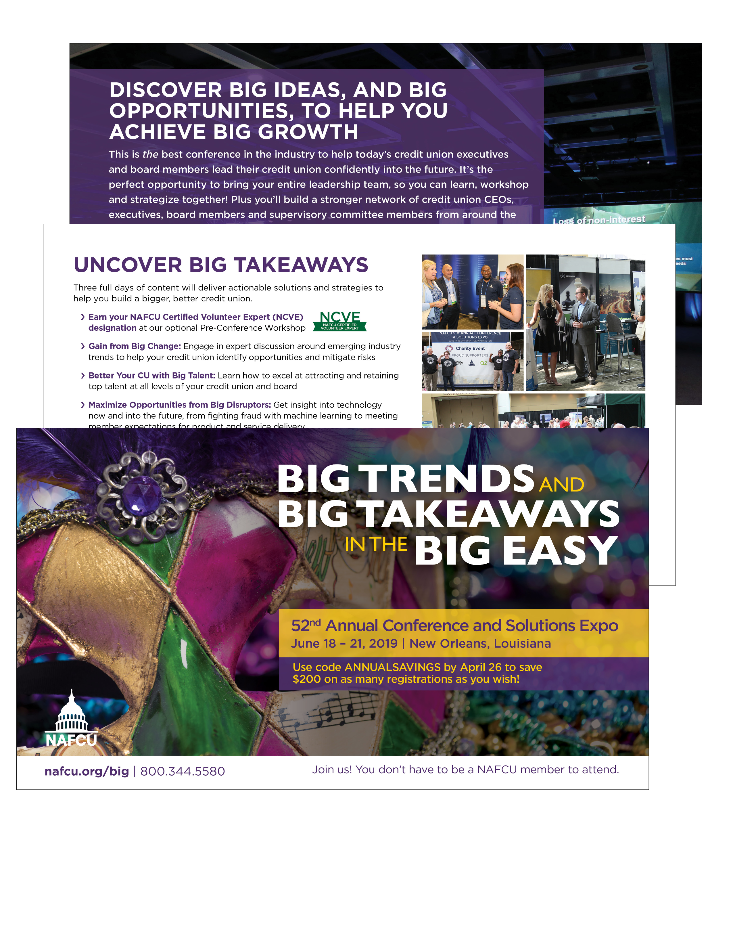 Download NAFCU's 52nd Annual Conference and Solutions Expo Brochure NAFCU