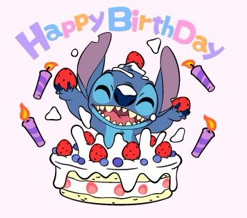 stitch birthday